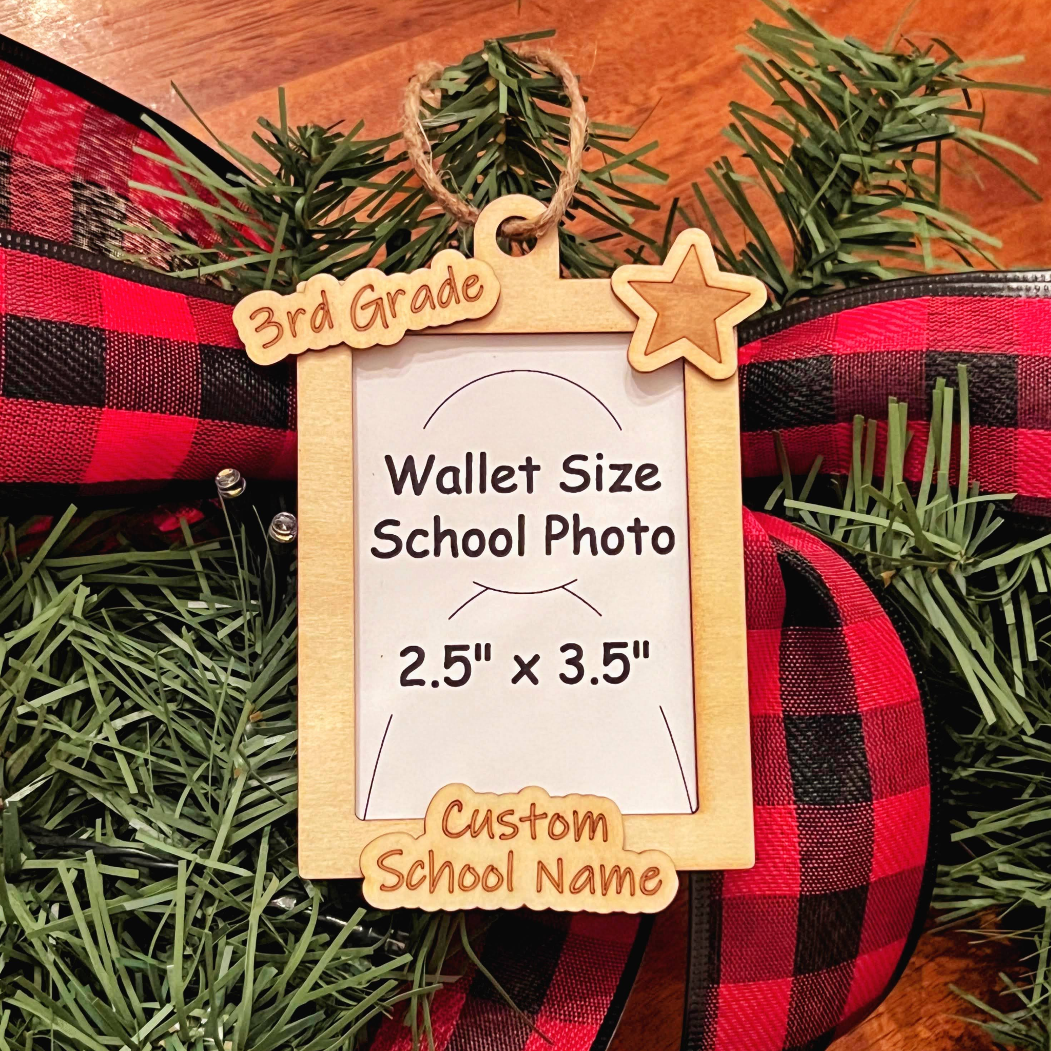 School Photo Frame Ornament icon